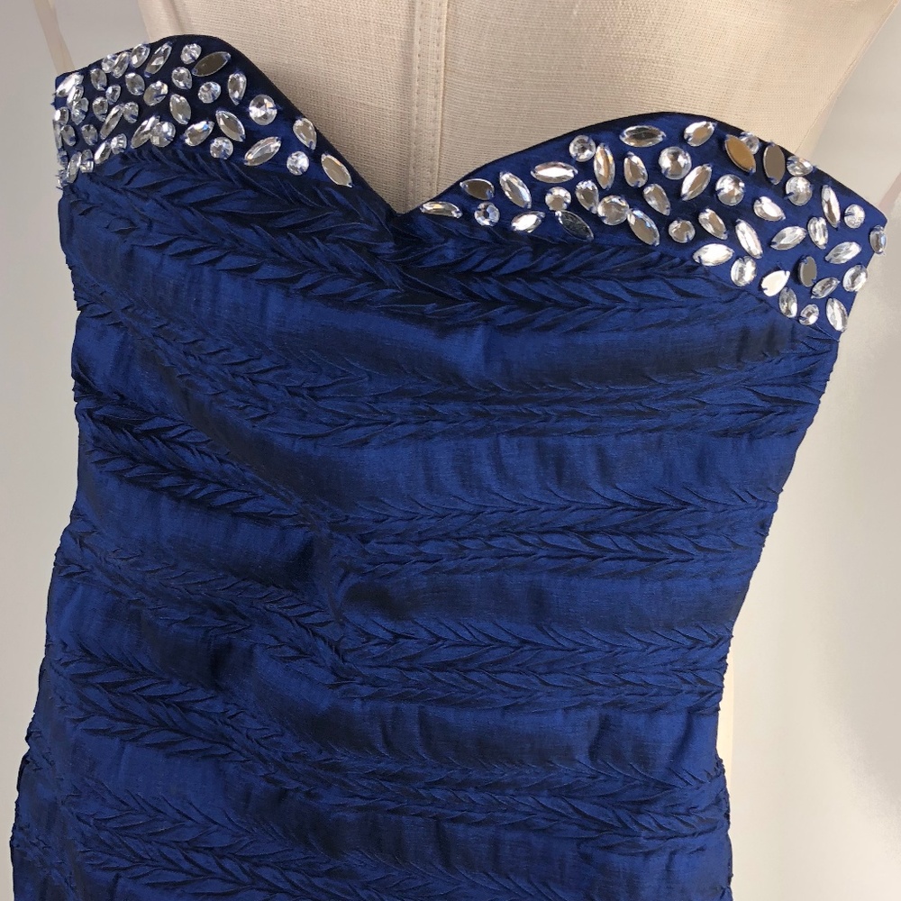Blue Embellished Dress